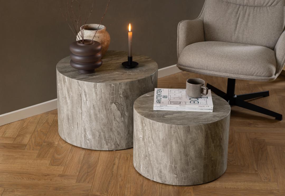 Dice coffee table set