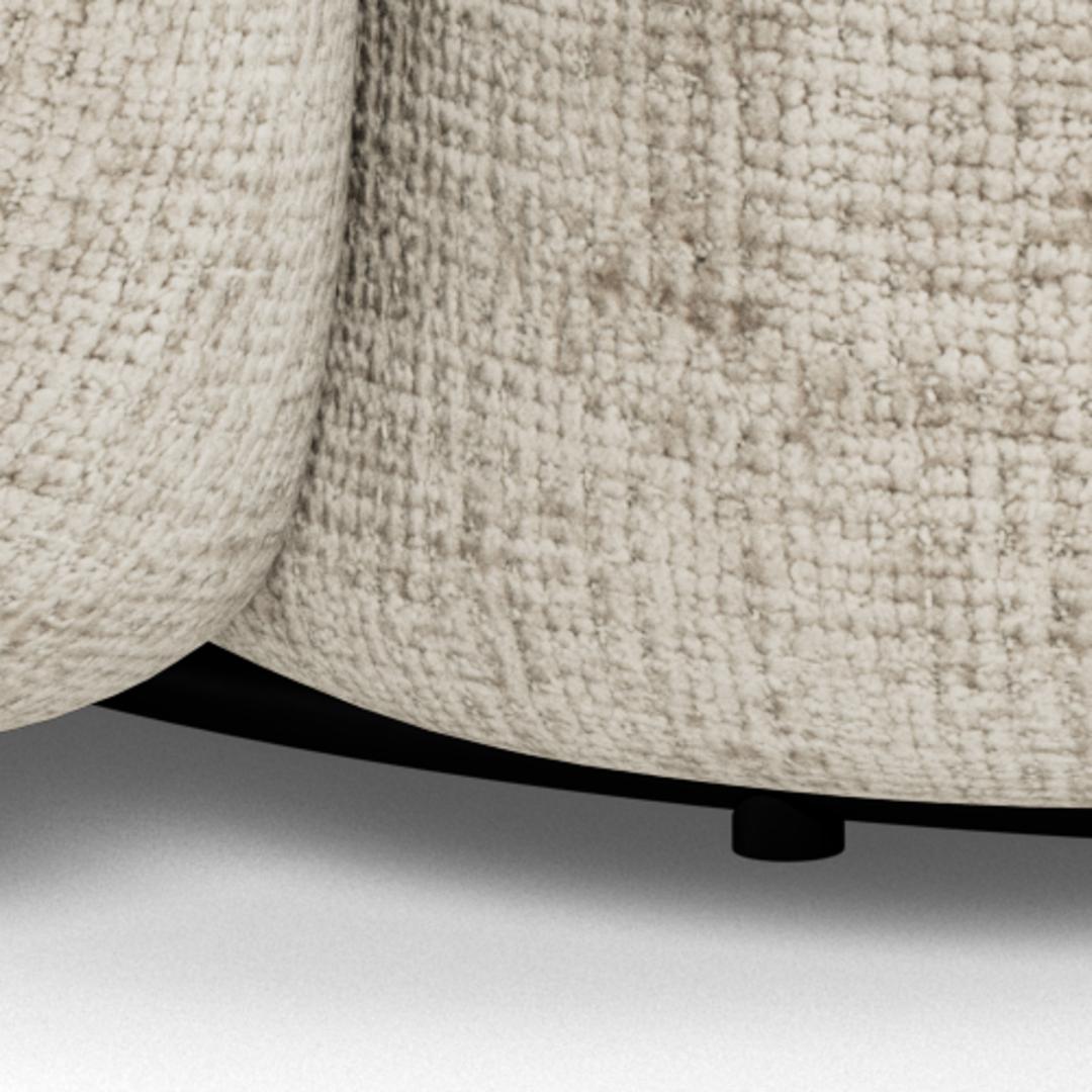 Lodi loungestoel met armleuning – Beige