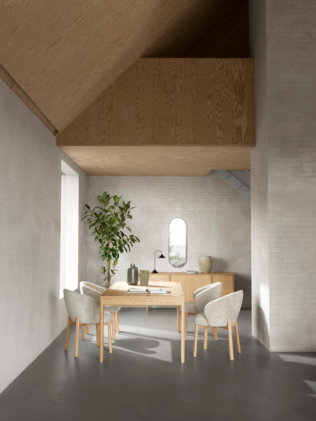 Darlene eetkamerstoel met armleuning