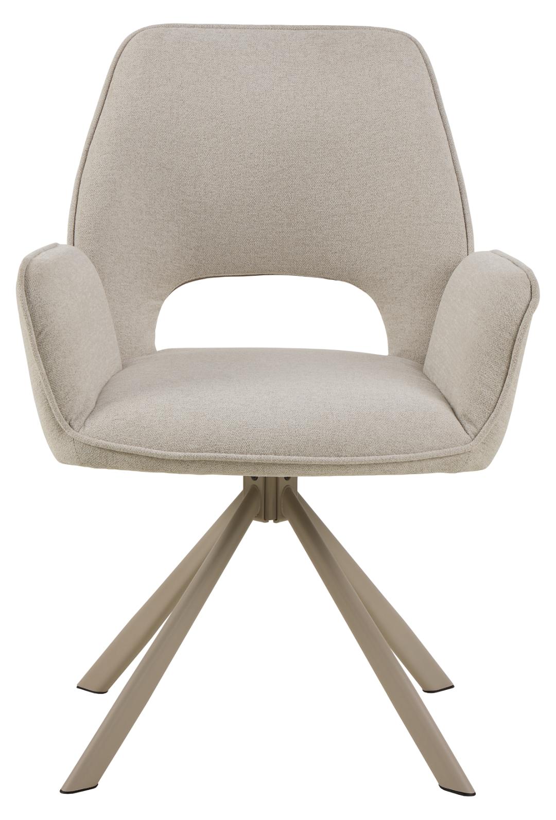 Graham dining chair with armrest
