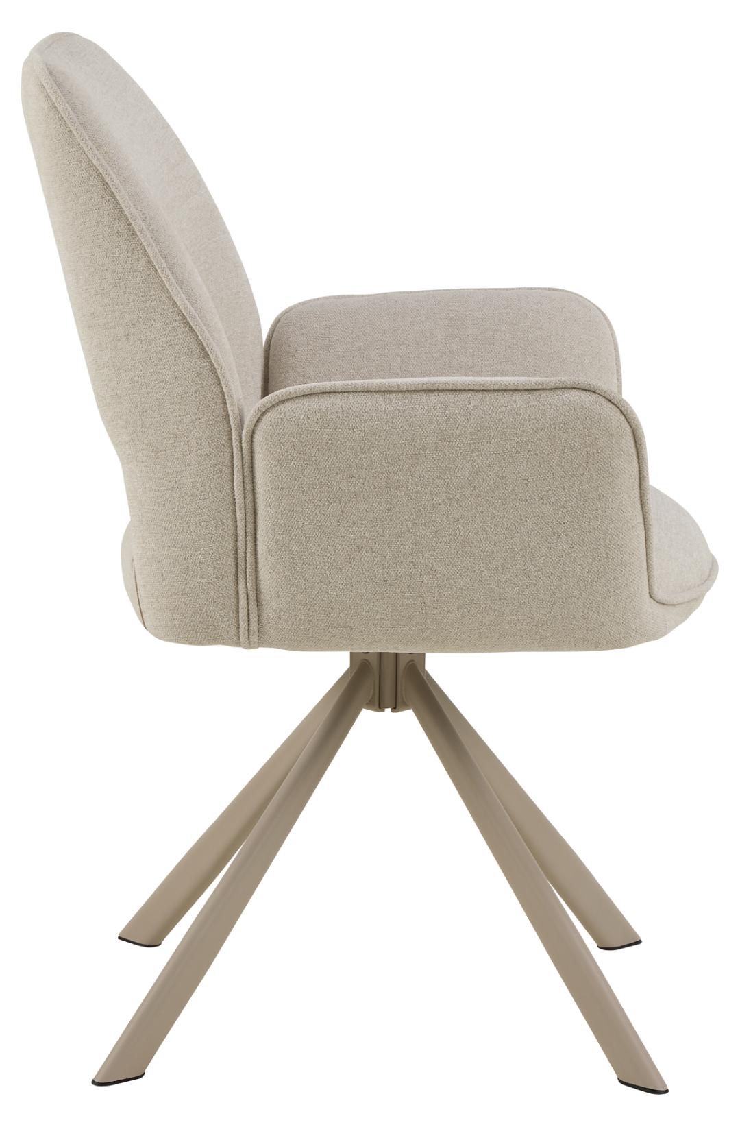 Graham dining chair with armrest