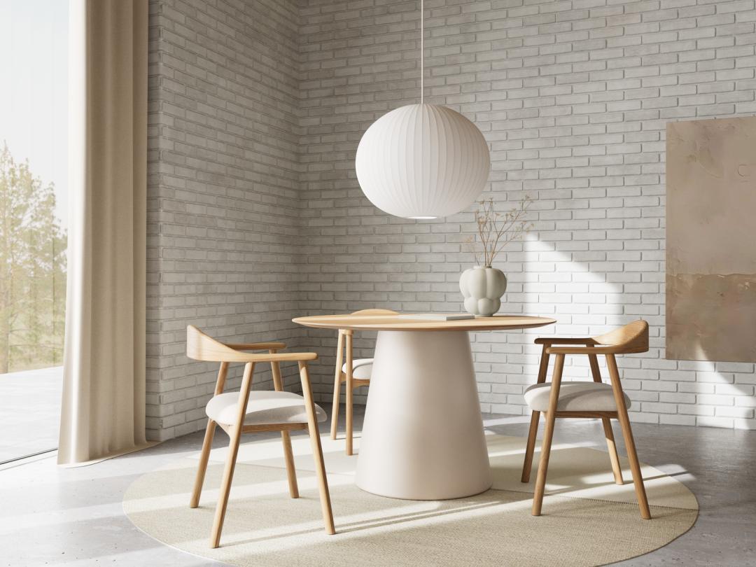 Addi dining chair with armrest (set of 2)