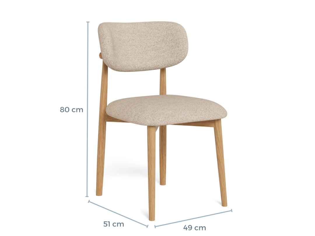 Absalon dining chair (set of 2)