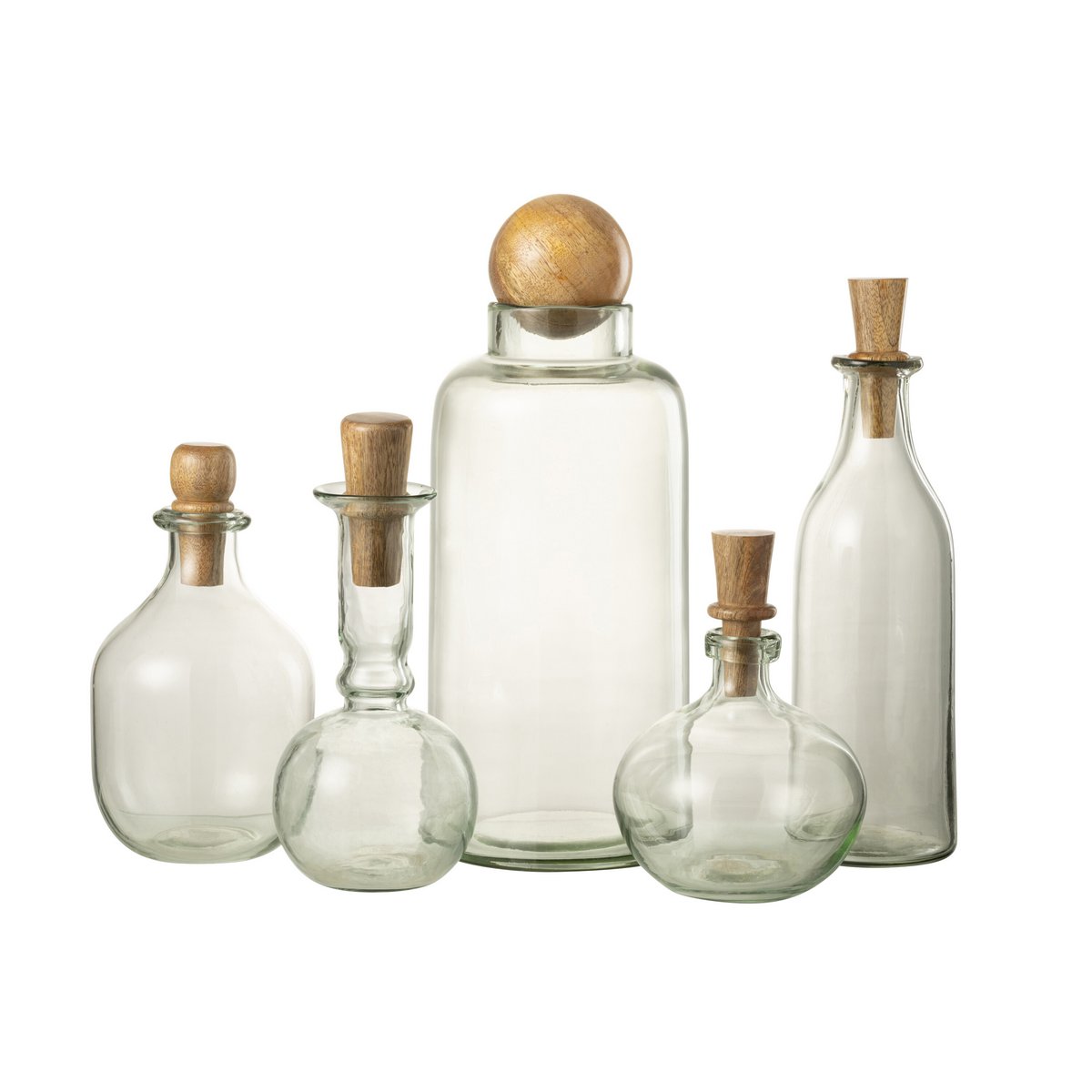 Vaas karaf- decanteerkaraf - glas - transparant