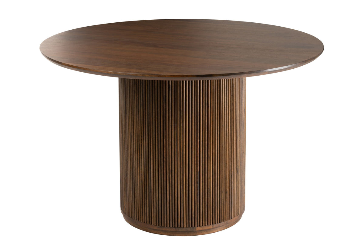 Vincent Ronde Eettafel Mangohout – Bruin