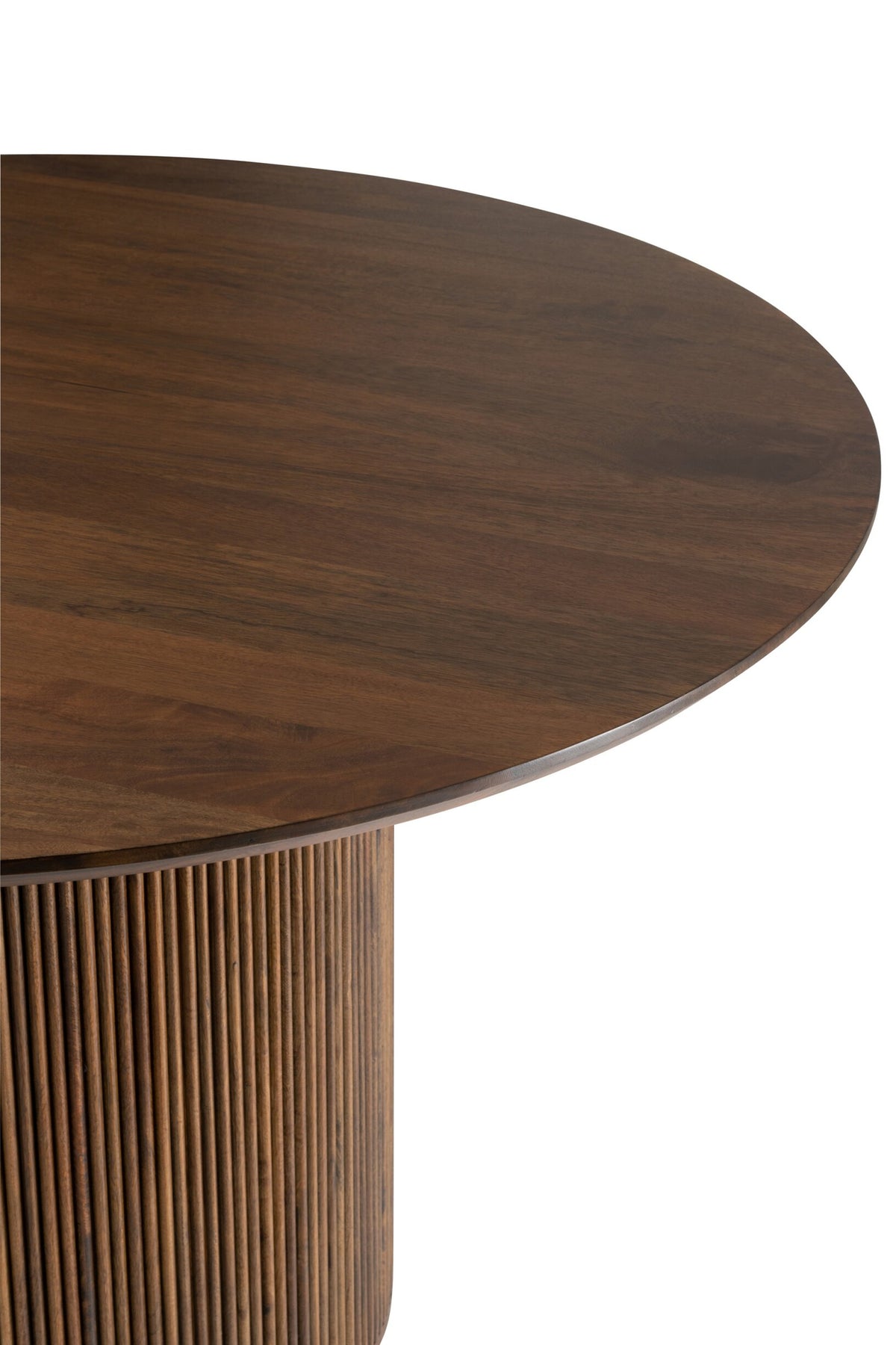 Vincent Ronde Eettafel Mangohout – Bruin