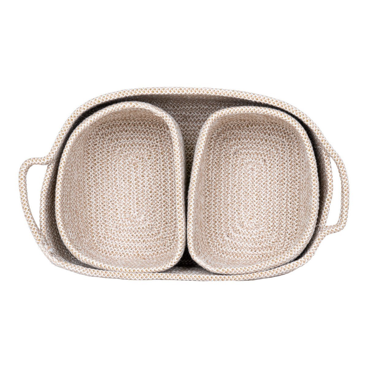 Teixo Manden - Katoen, Beige - Set van 3