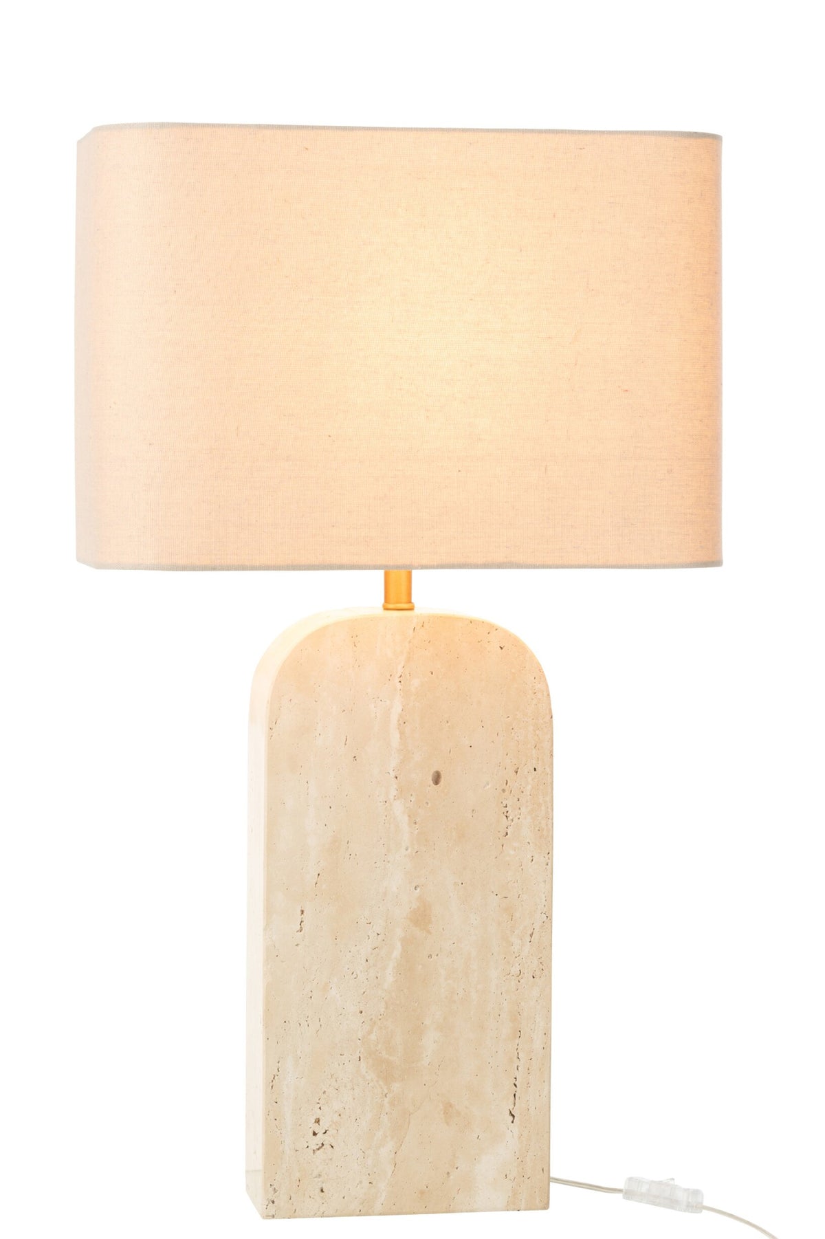 Tafellamp Travertine – Beige