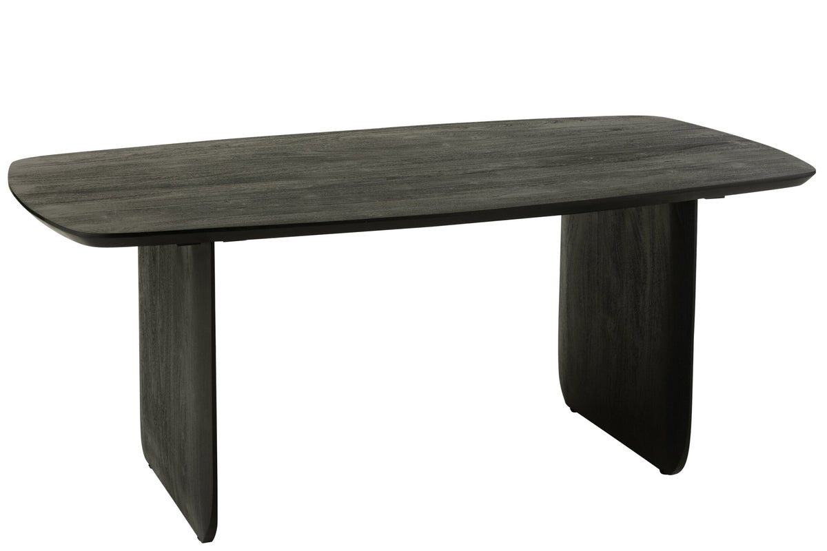 Eettafel Acaciahout – Zwart