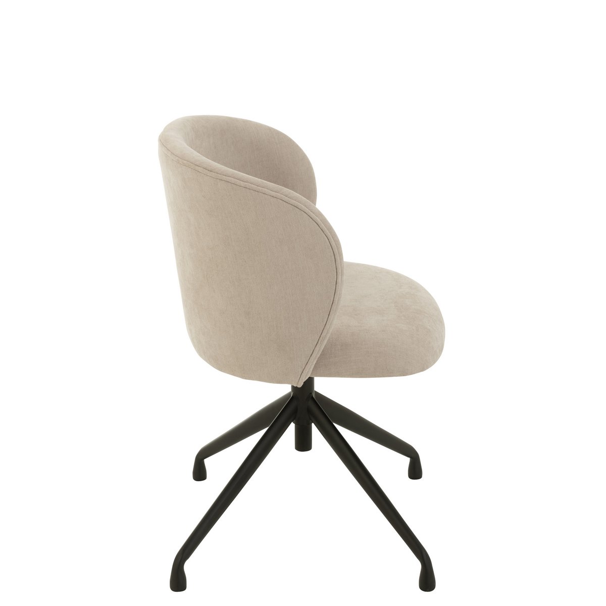 J-Line Stoel Turn/Up/Down Textiel Beige