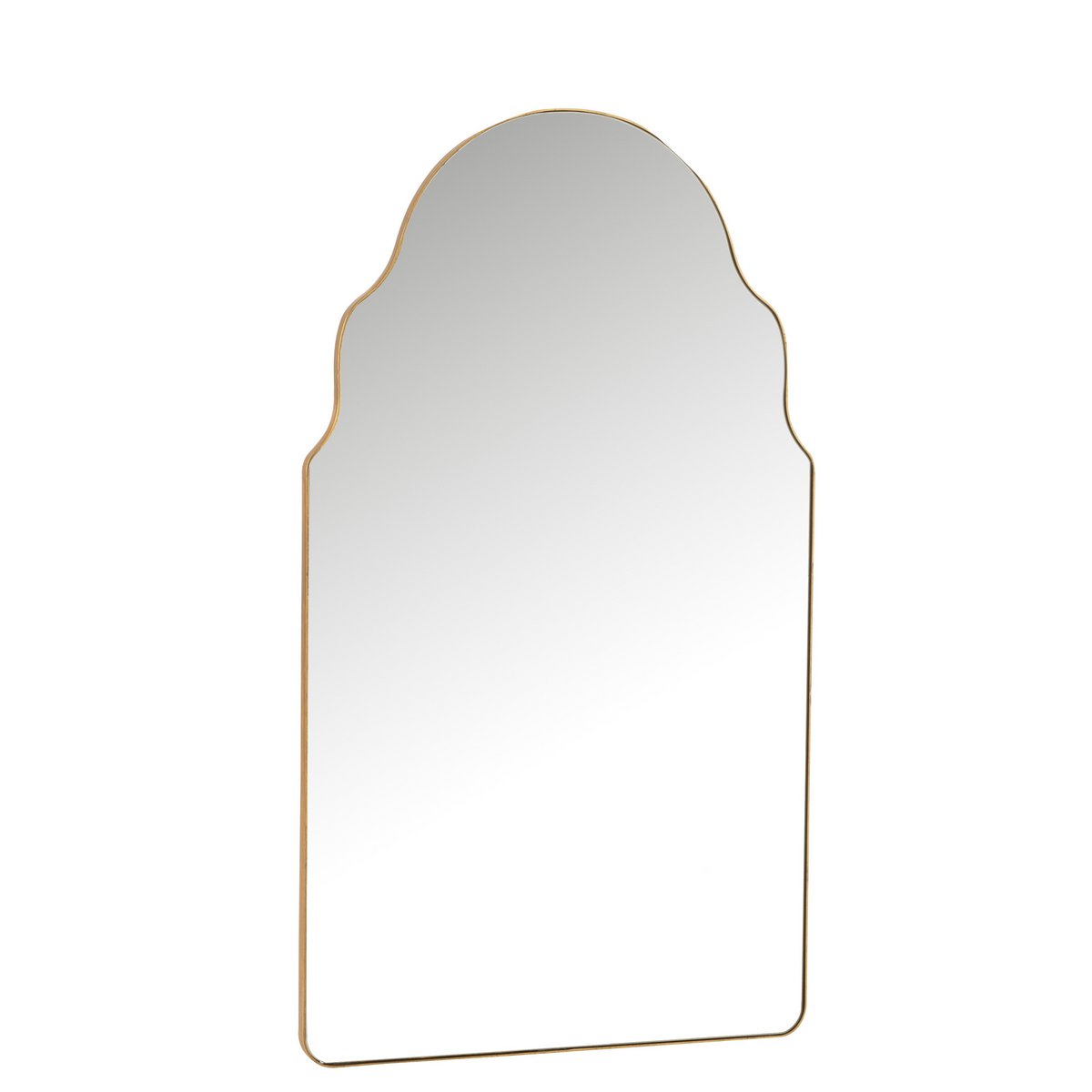 J-Line Spiegel West - glas - goud - woonaccessoires