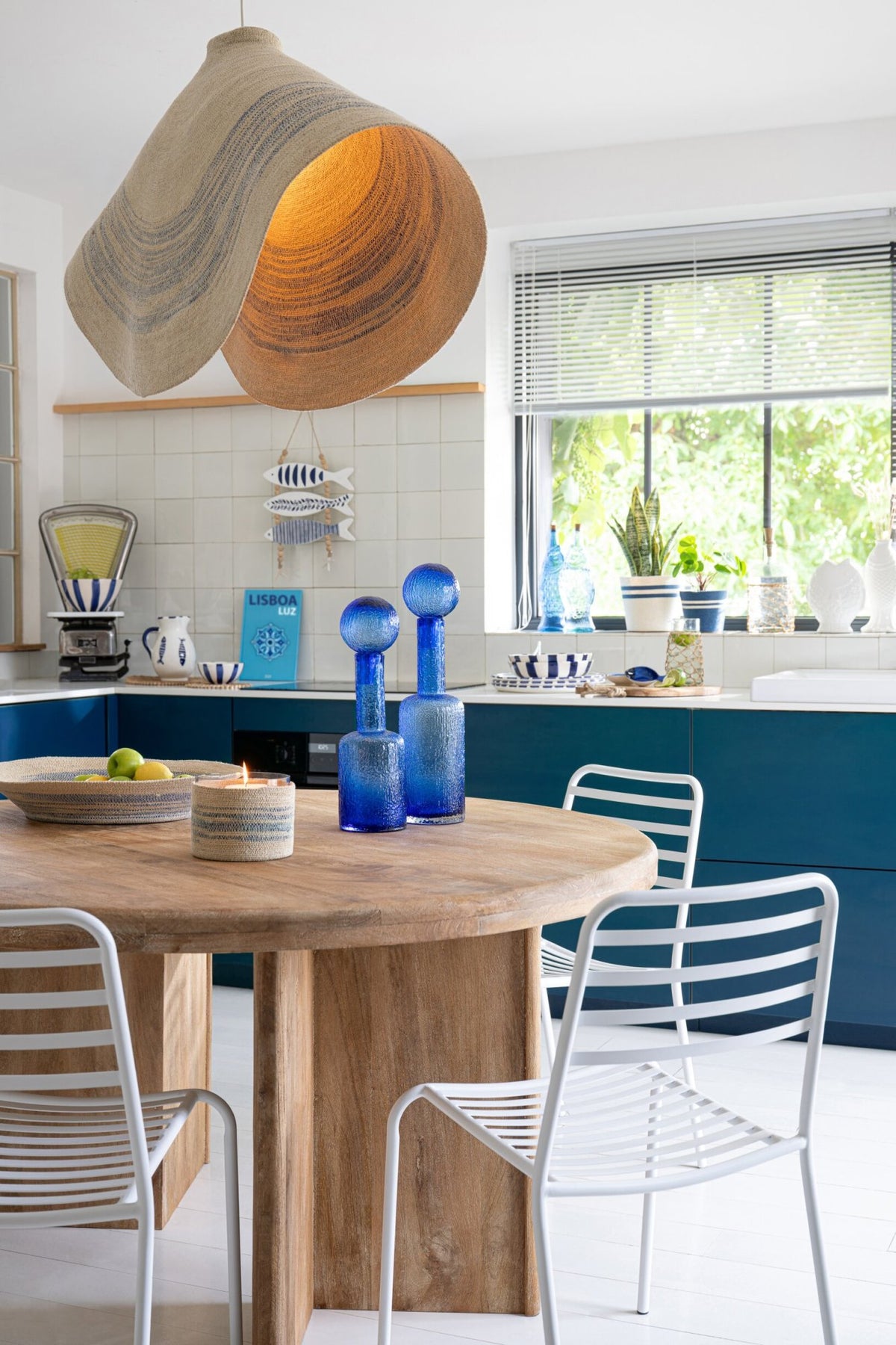 Ronde Eettafel Mangohout Naturel – Ø150 cm