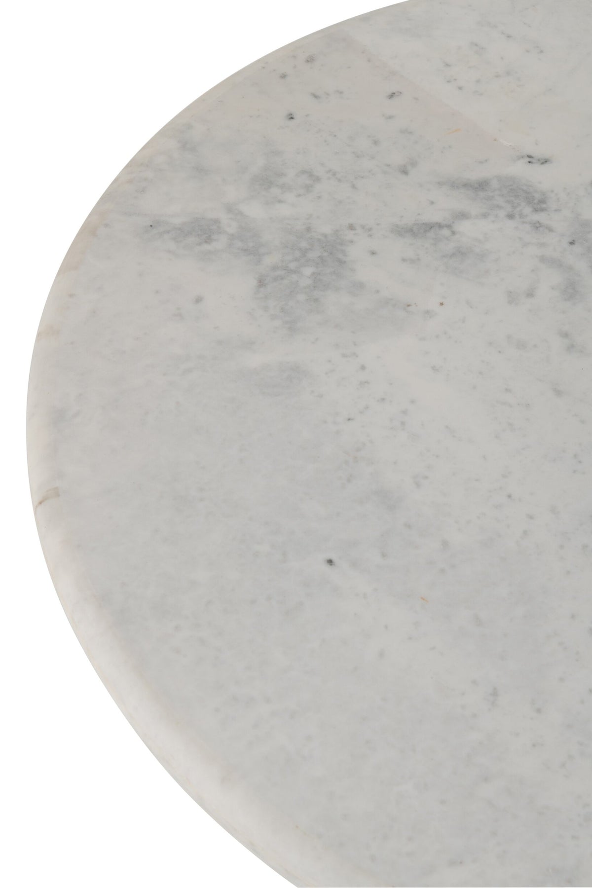 Ronde Eettafel Marmer – Off-White