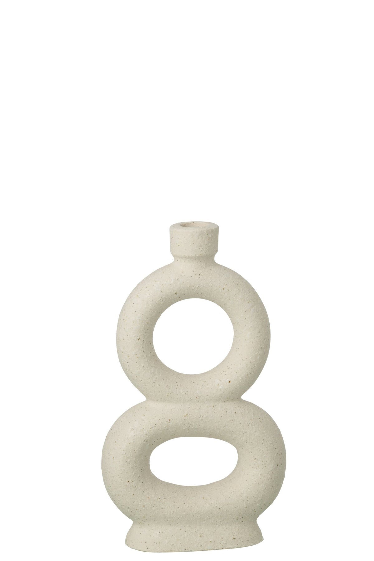 Vaas Soliflore 2 Rings – Off-White – Large