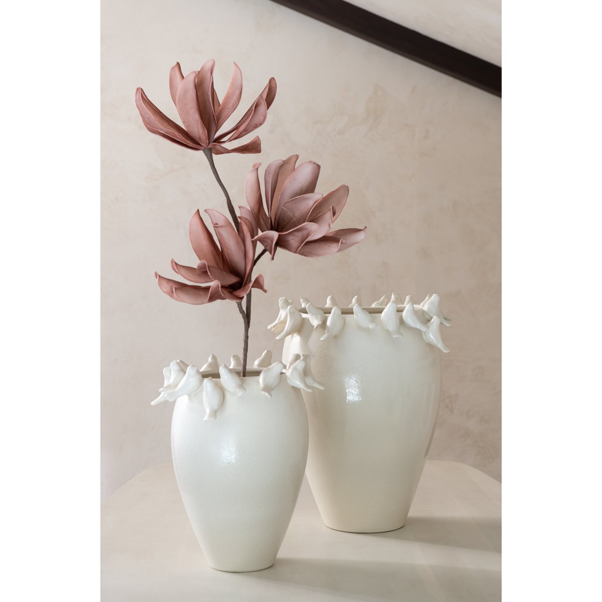 J-Line Vage Budgie Kle White Large