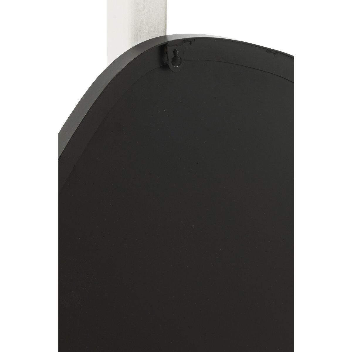 J-Line spiegel Extrema - ijzer/glas - zwart - large - 108 x 59 cm
