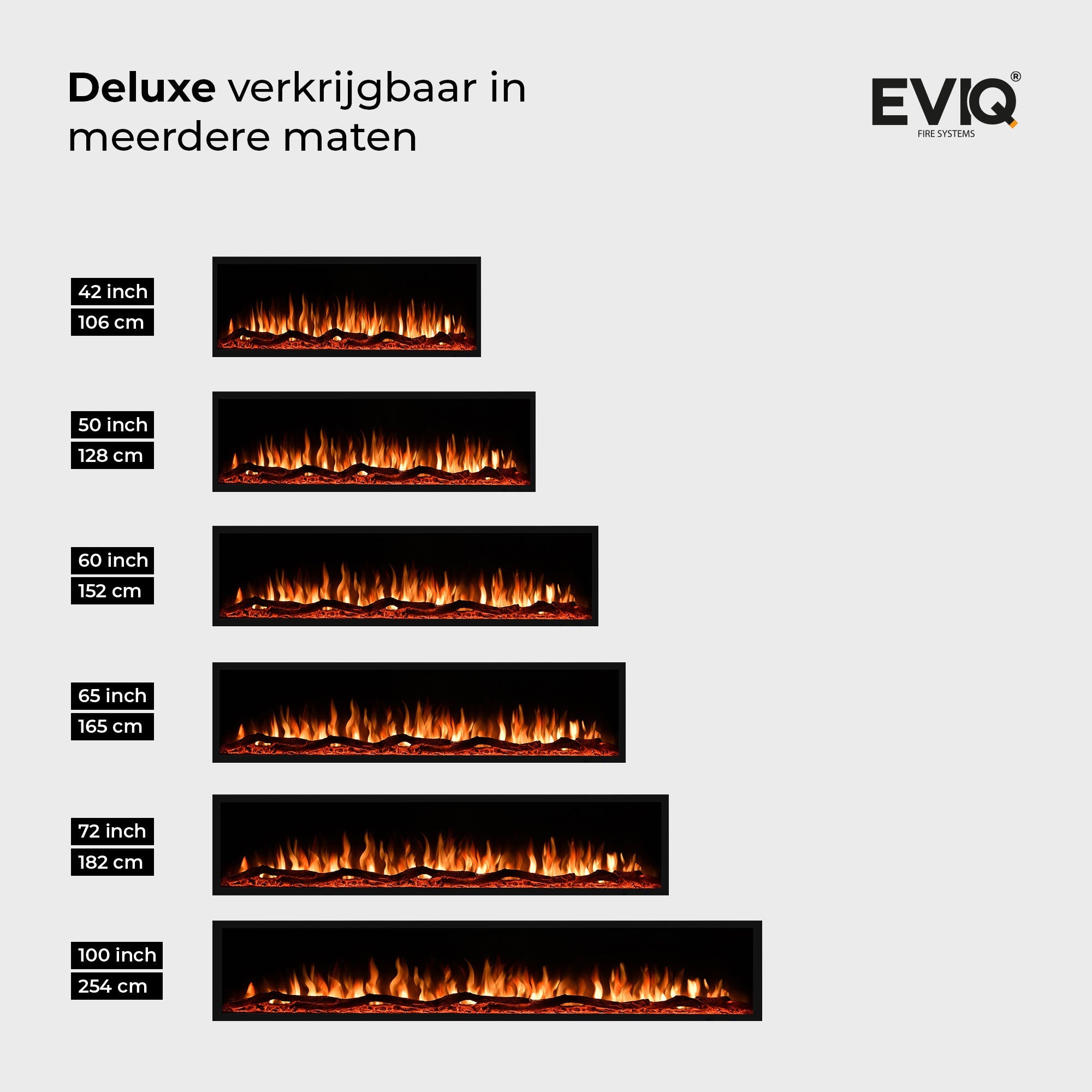 Elektrische sfeerhaard Deluxe - Inbouwhaard