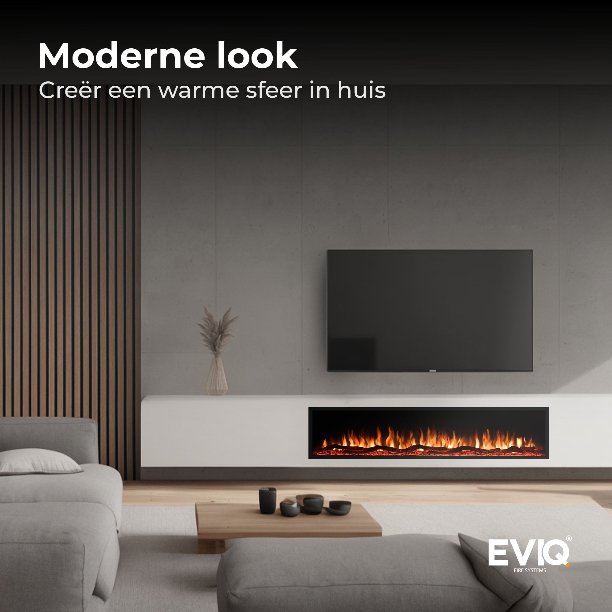 Elektrische sfeerhaard Deluxe - Inbouwhaard