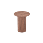 Nora Bijzettafel - Ø40cm Walnoot