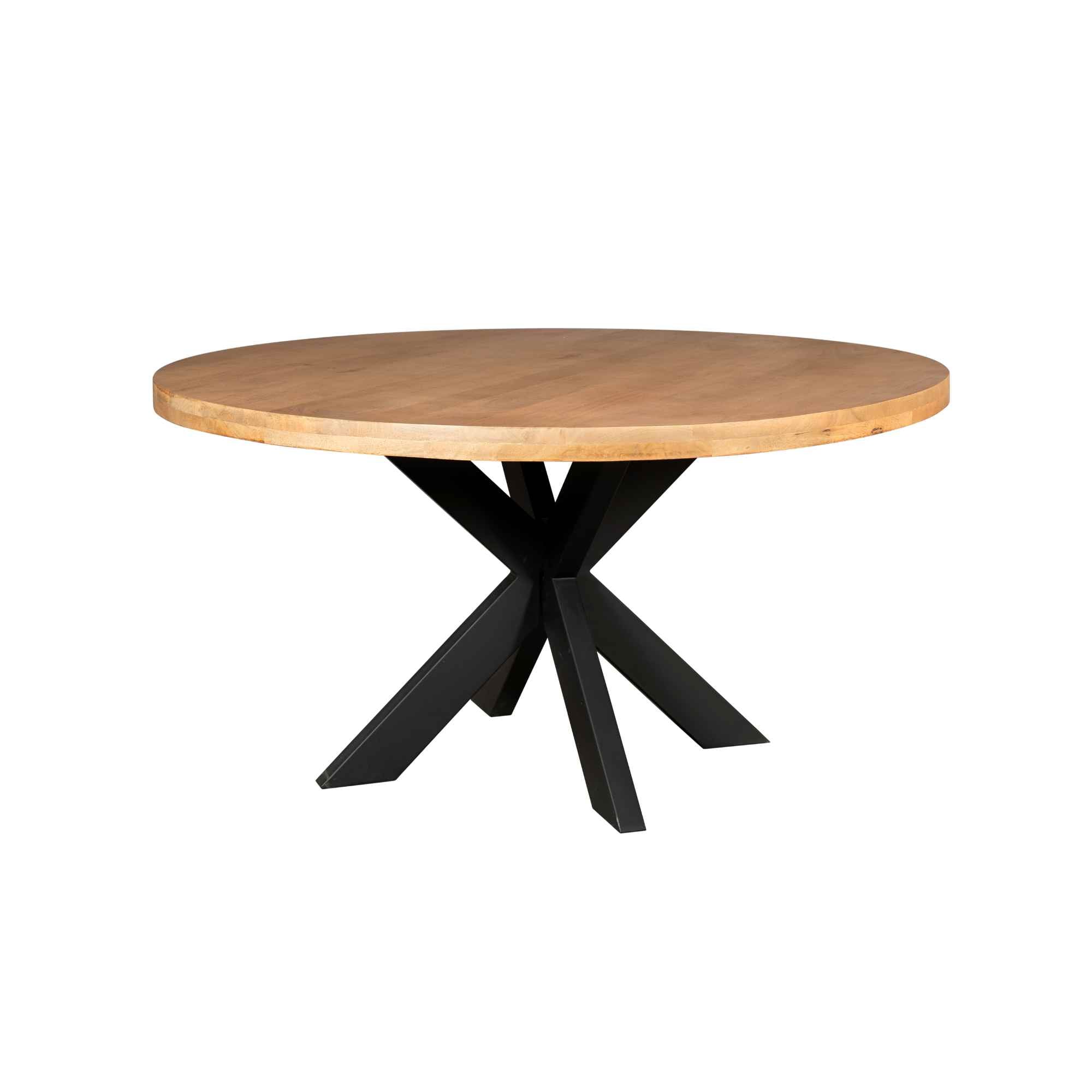 Eetkamertafel Denver | Rond | Mangohout | 150 cm