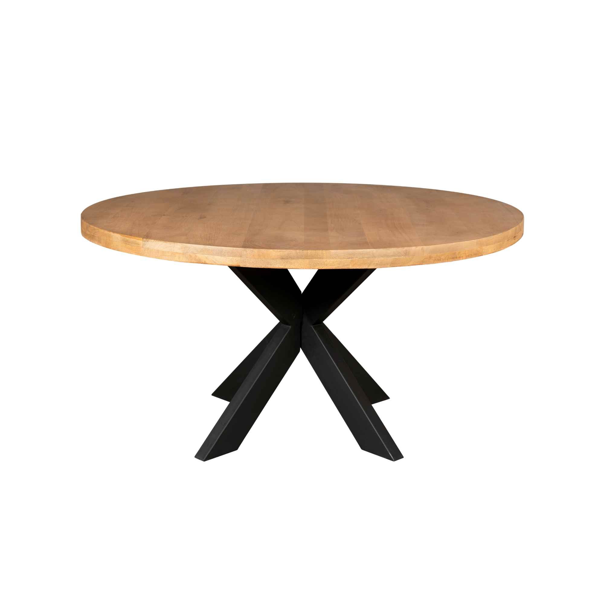 Eetkamertafel Denver | Rond | Mangohout | 150 cm
