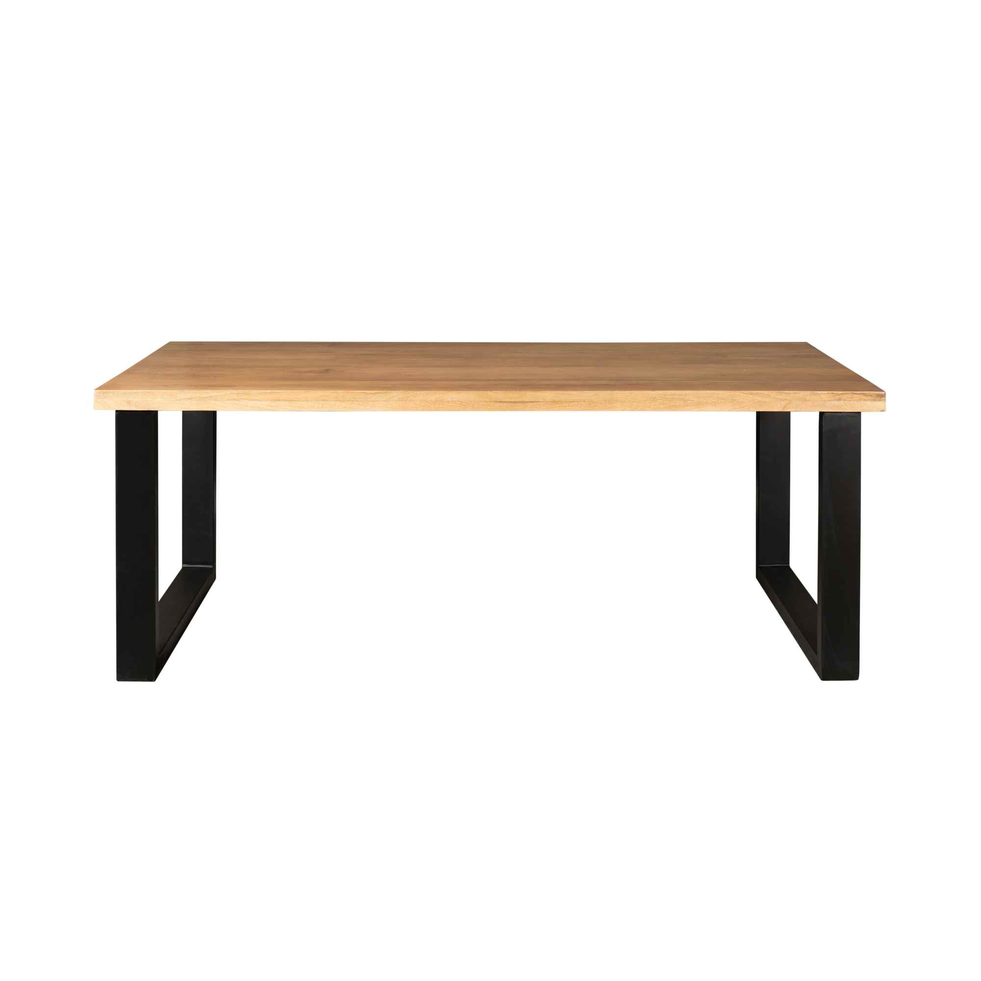Eetkamertafel Denver | Rechthoek U-poot | 200 cm