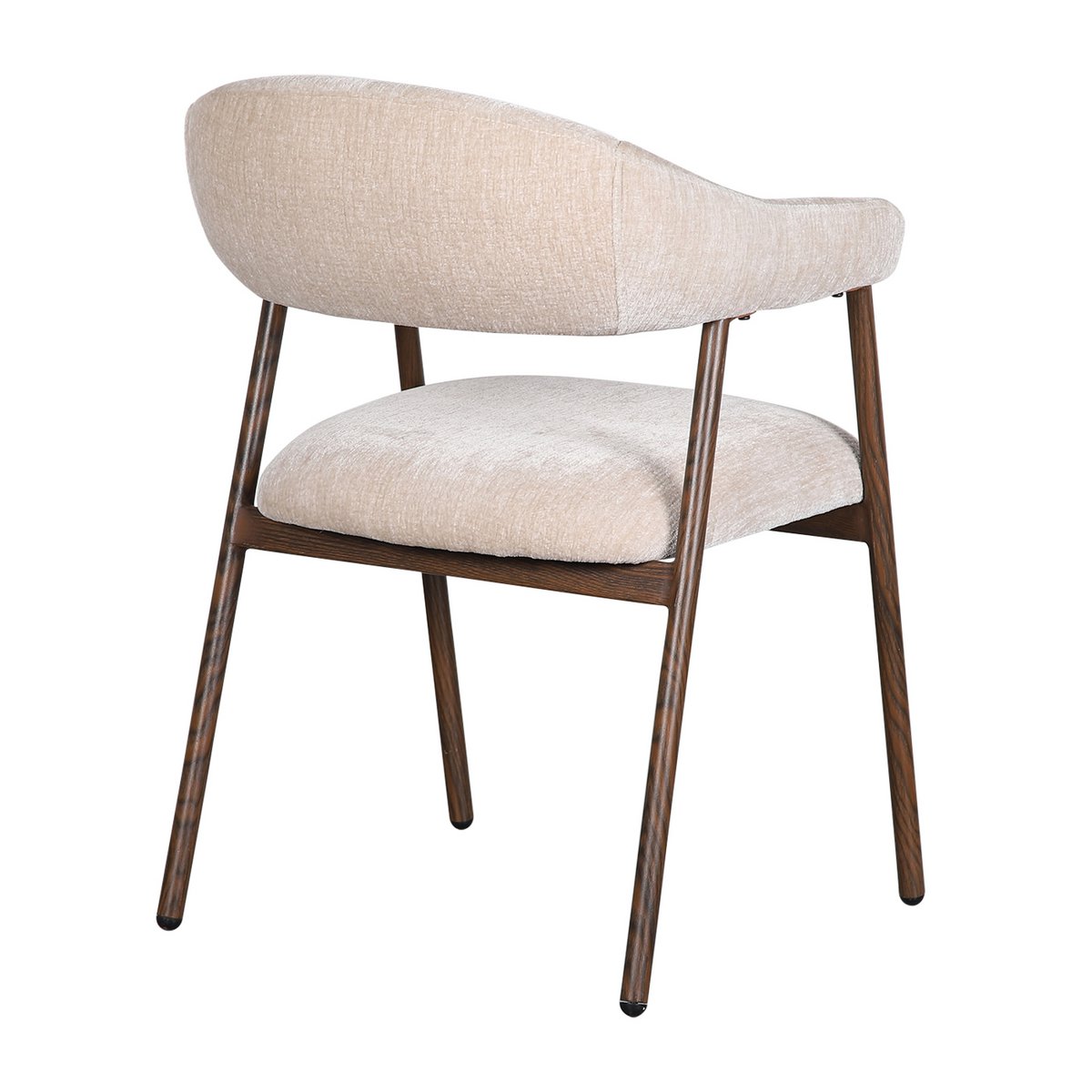 Scandi -stoel Tan (set van 2)