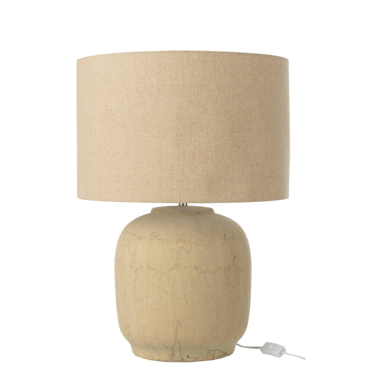 J-line lamp mia terracotta groot