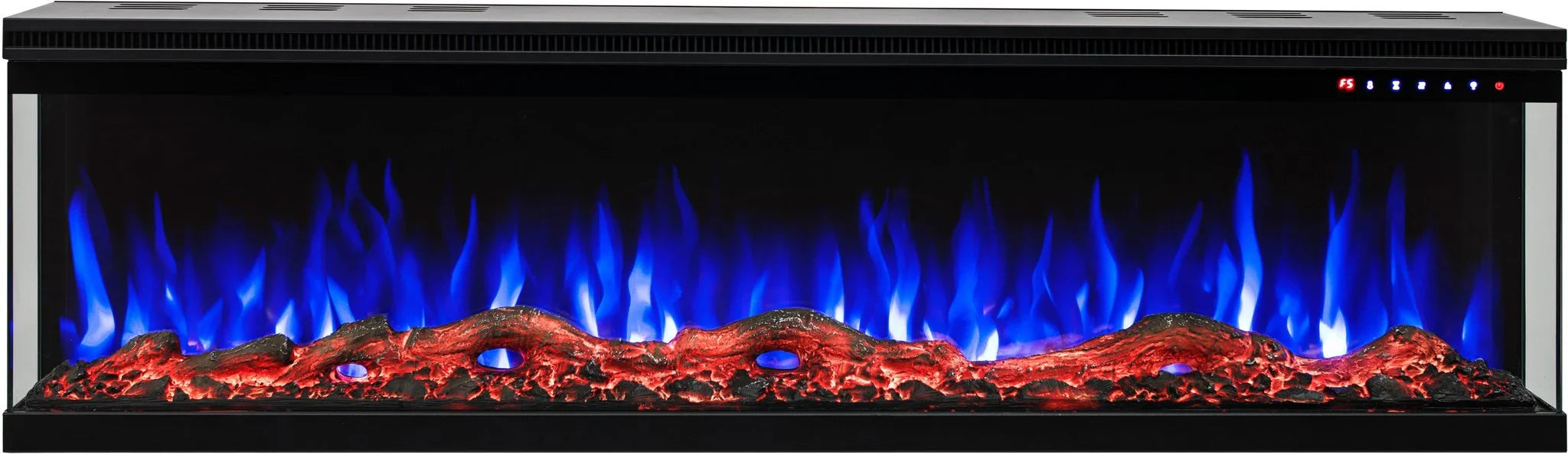 Elektrische sfeerhaard Platina 3D - 3 zijdige haard