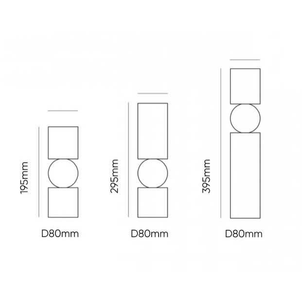 KANDELAAR | MARBLE | WHITE M