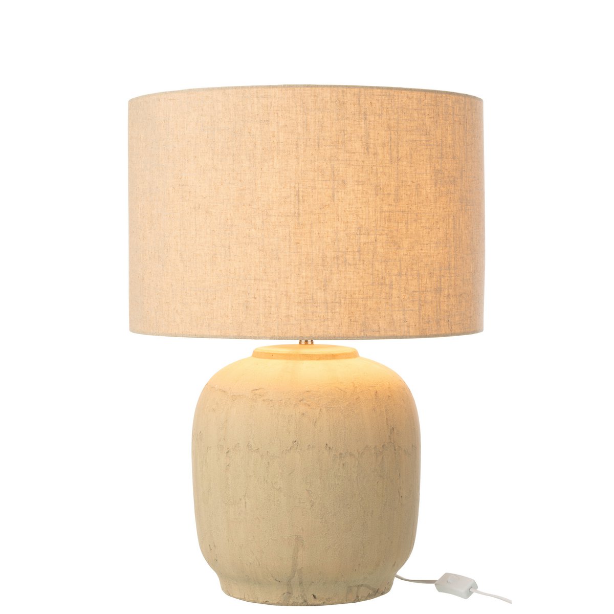 J-line lamp mia terracotta groot