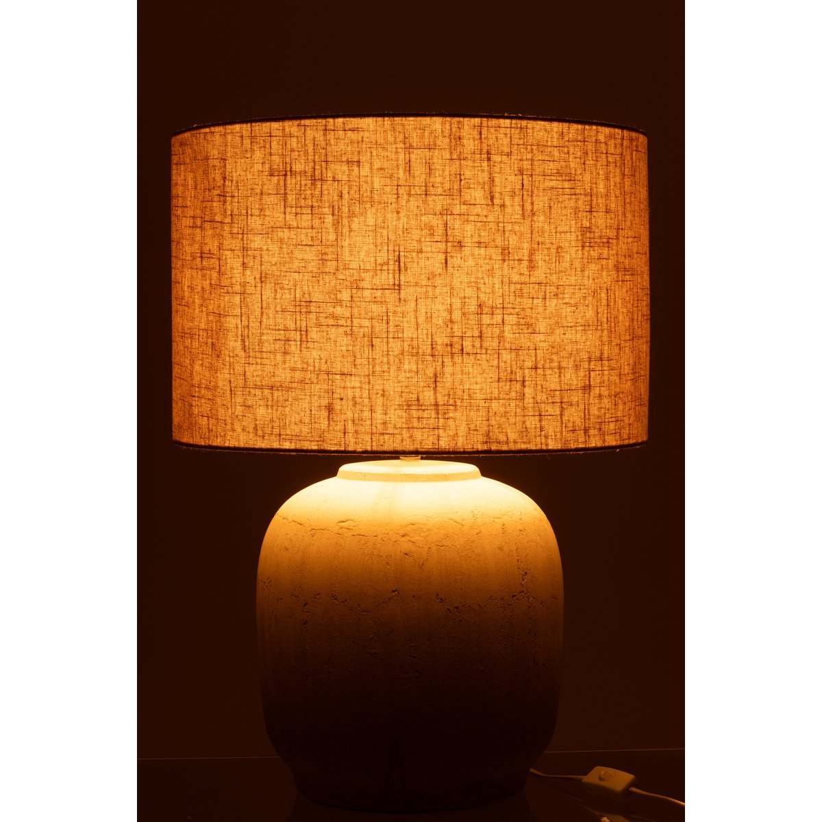 J-line lamp mia terracotta groot