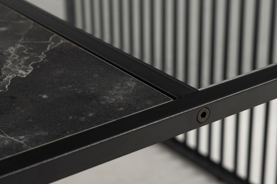 Salontafel Esme Marmerlook, 80 x 80cm