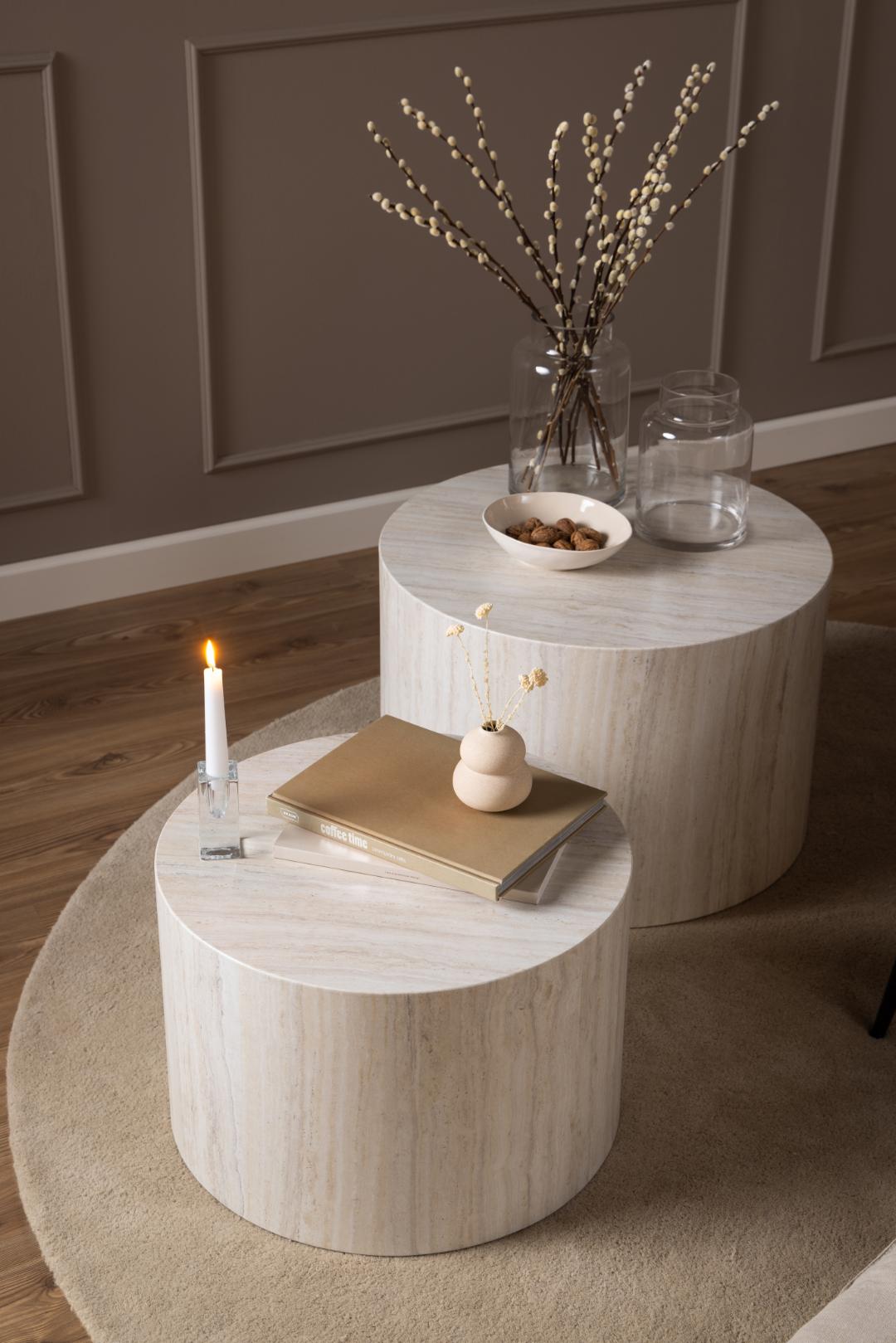Dice coffee table set