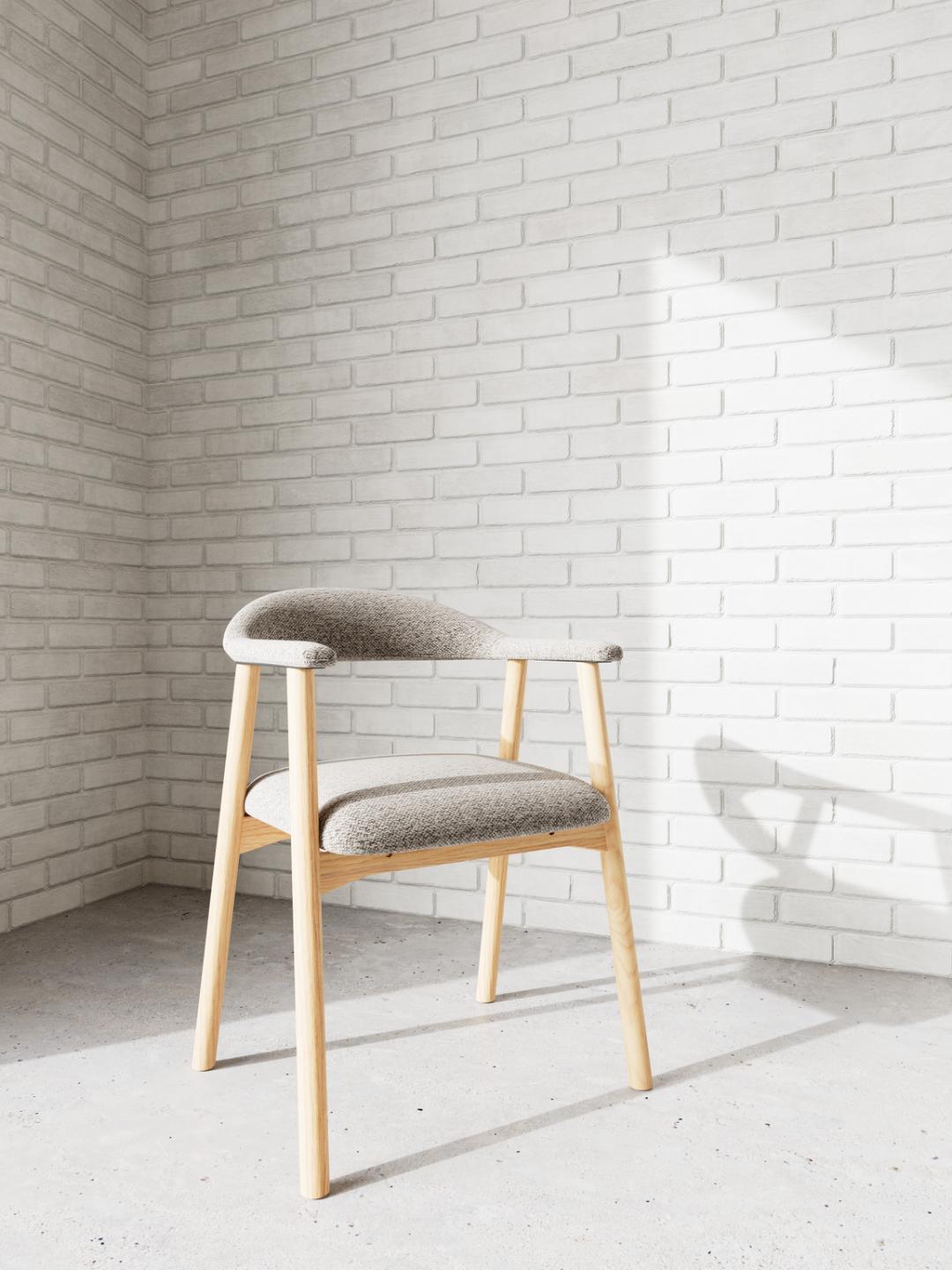 Addi dining chair with armrest