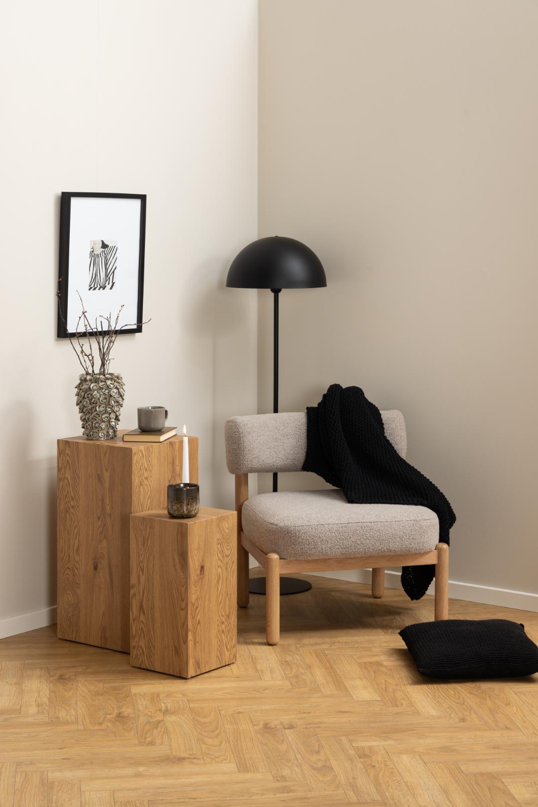 Nordic Loungestoel - Greige