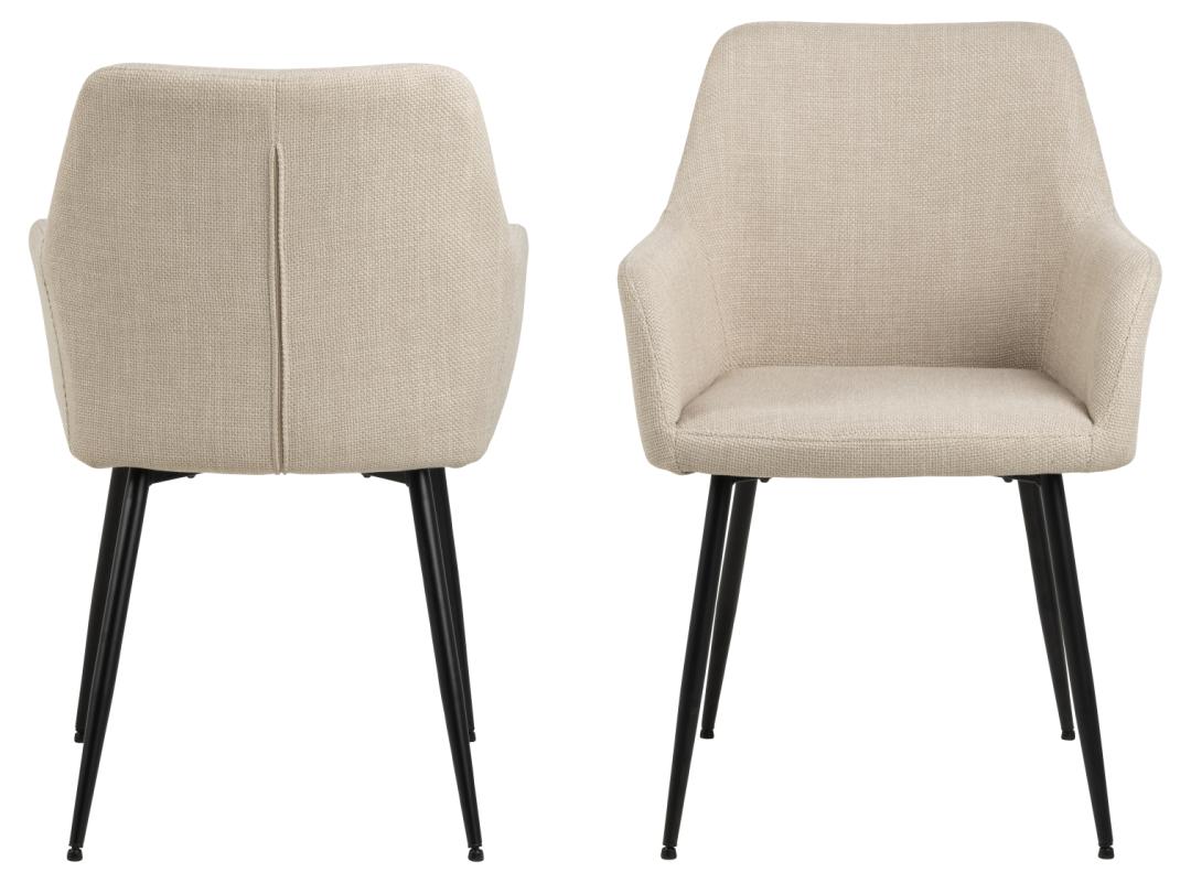Lizzy dining chair with armrest