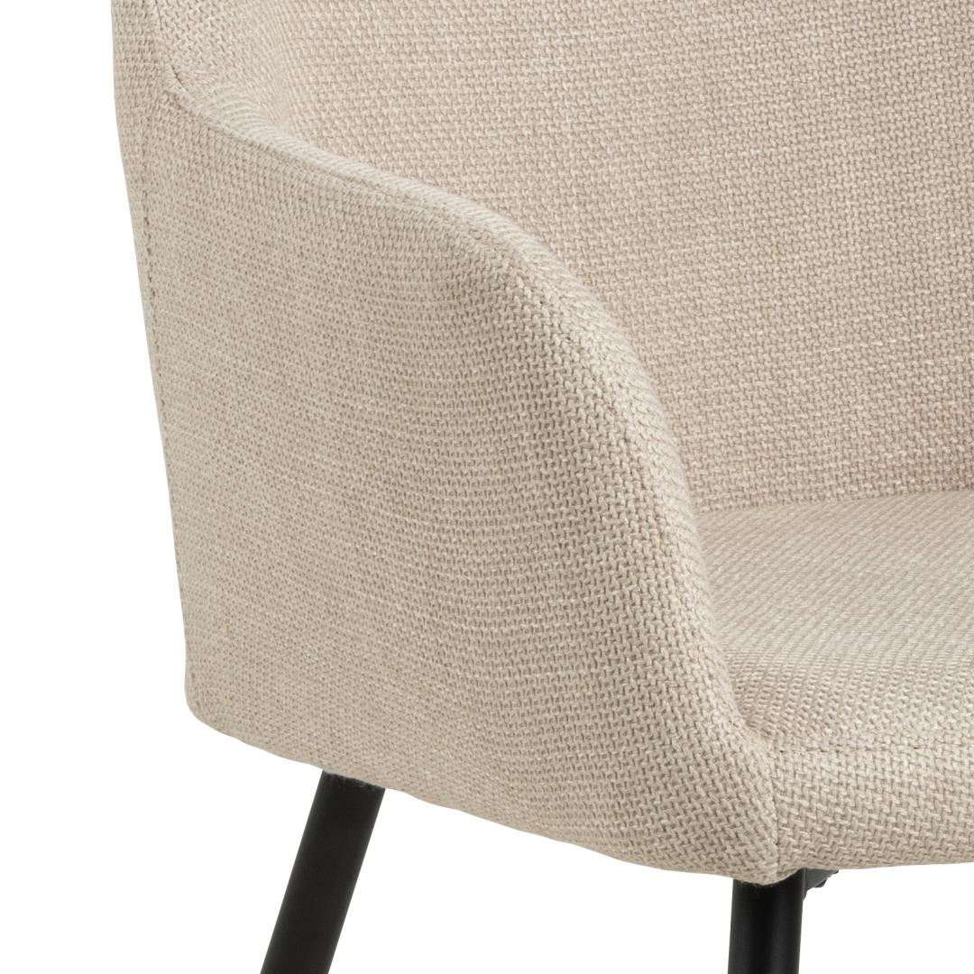 Lizzy dining chair with armrest