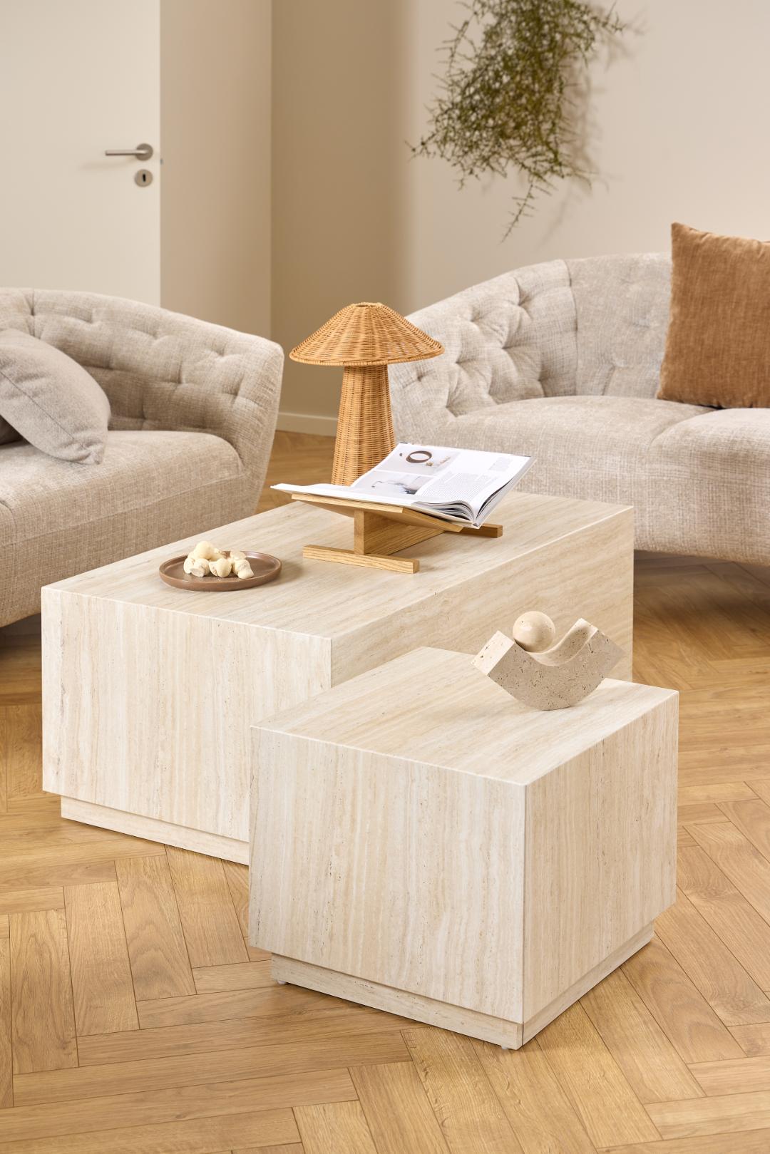 Dice coffee table set