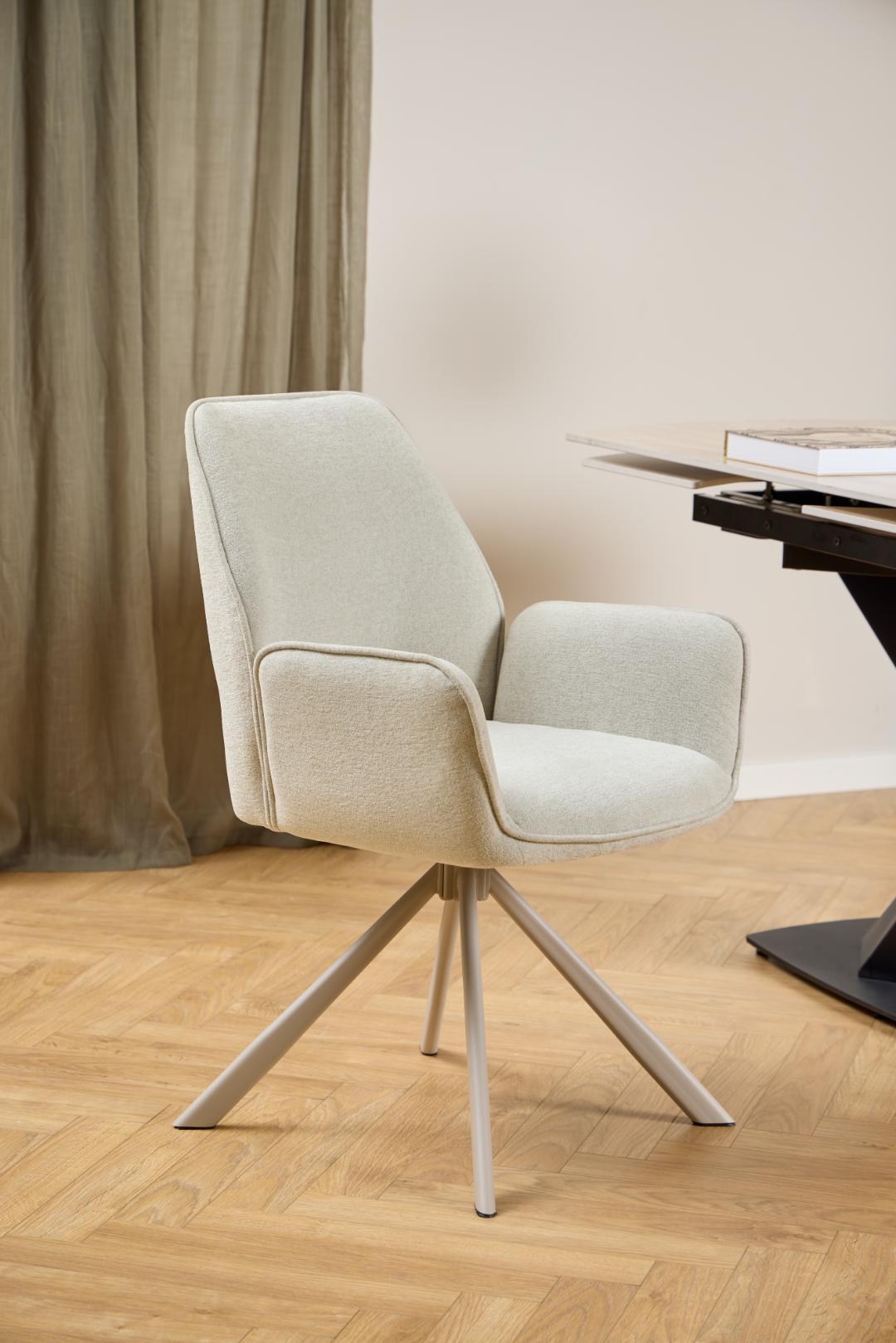 Graham dining chair with armrest