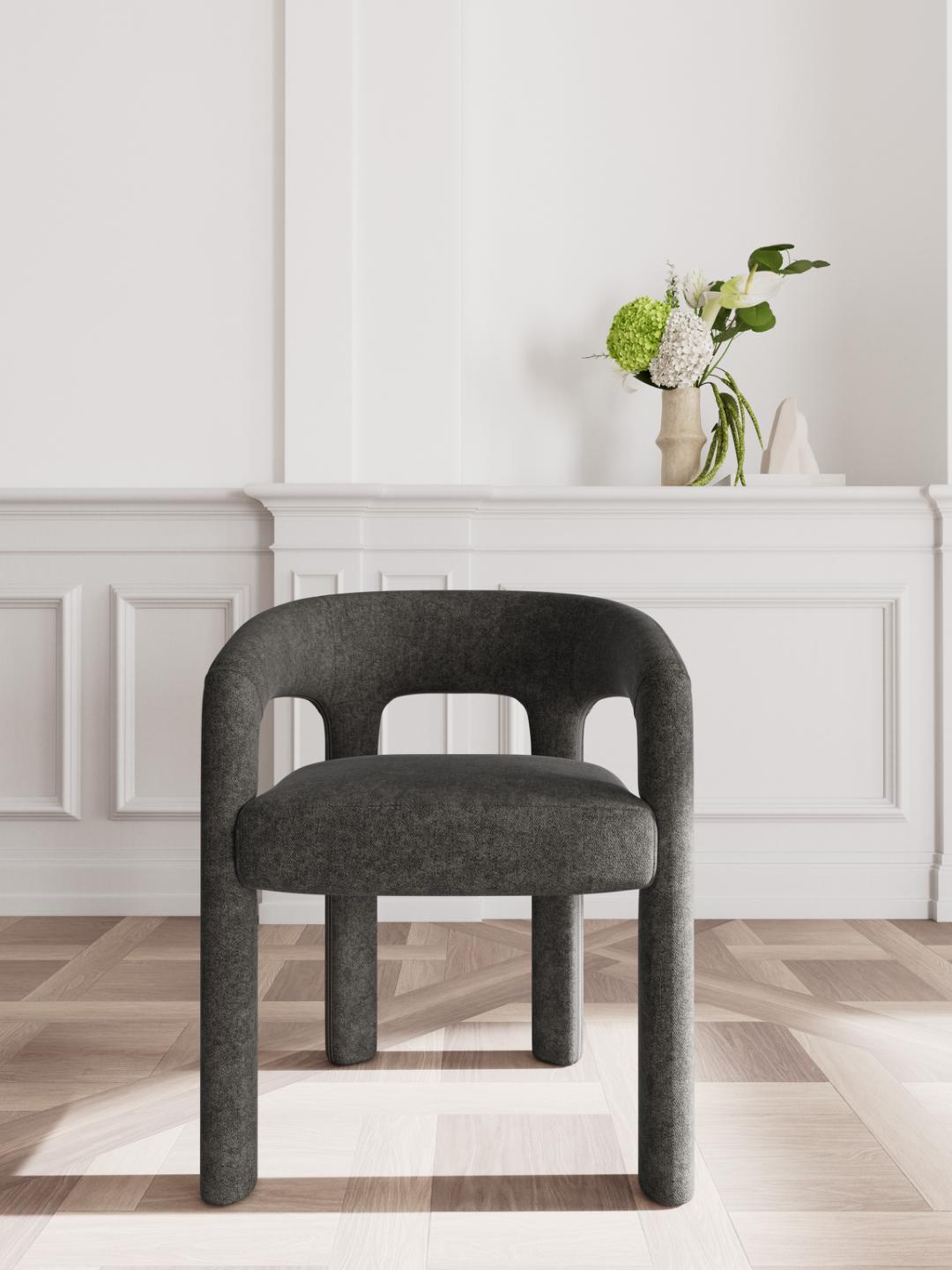 Cole eetkamerstoel met armleuning – Beige