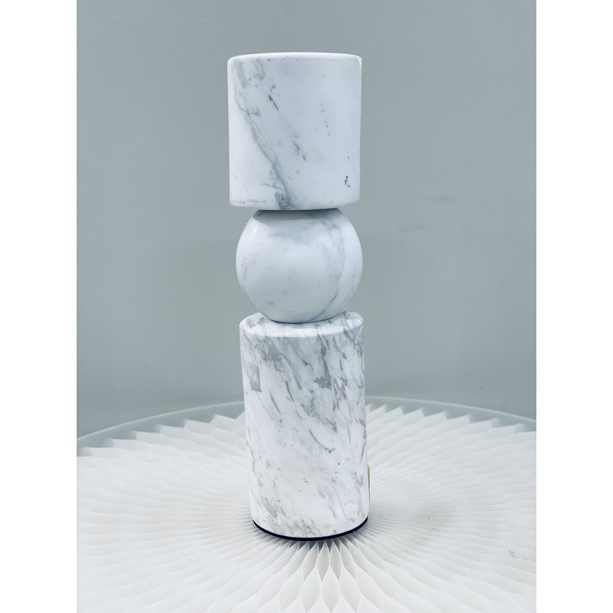 KANDELAAR | MARBLE | WHITE M