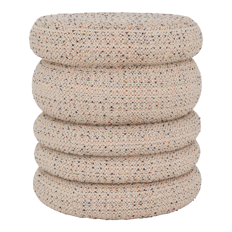 pouf Cinco, multicolor