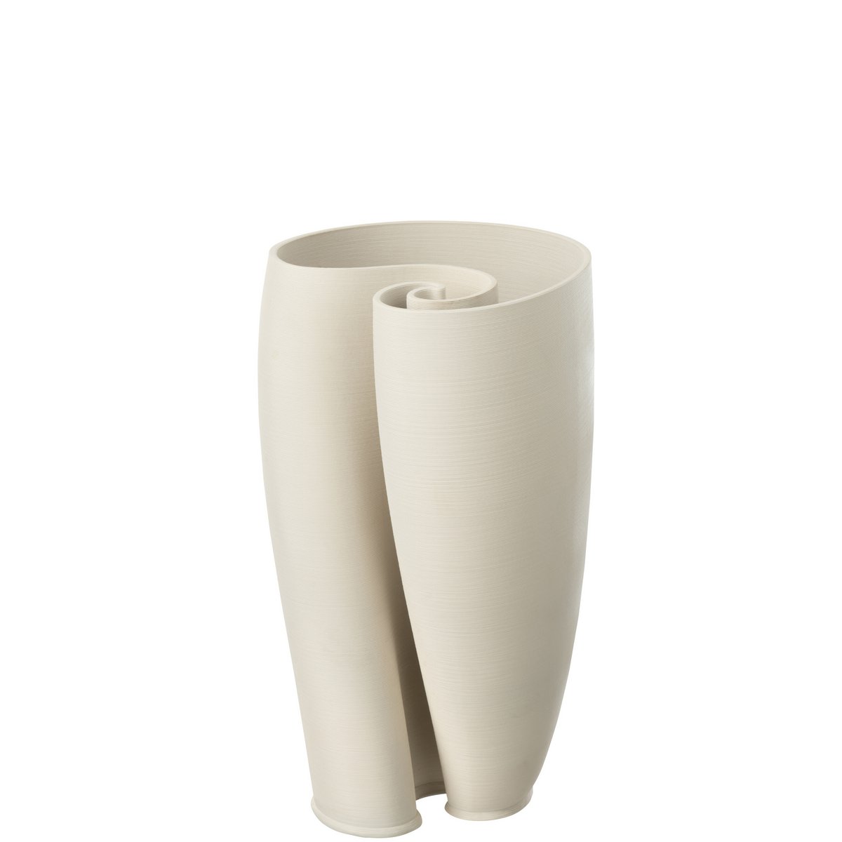 J -Line Vase Hydria - Cherry - Beige