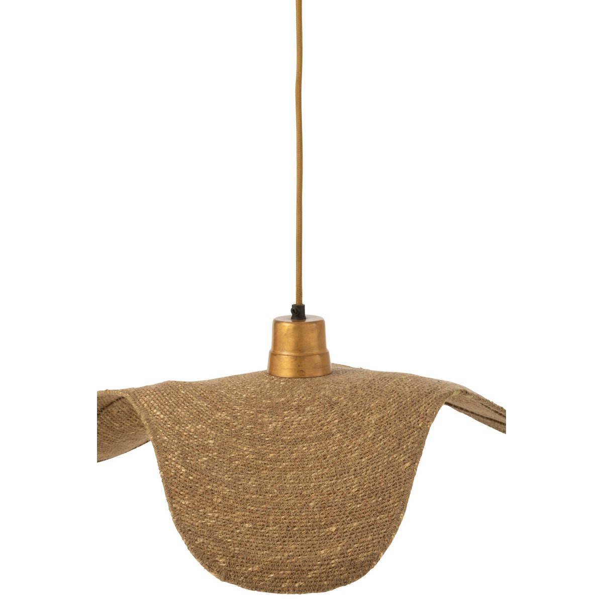 J-Line hangende Lamp Moonj - jute - naturel - small