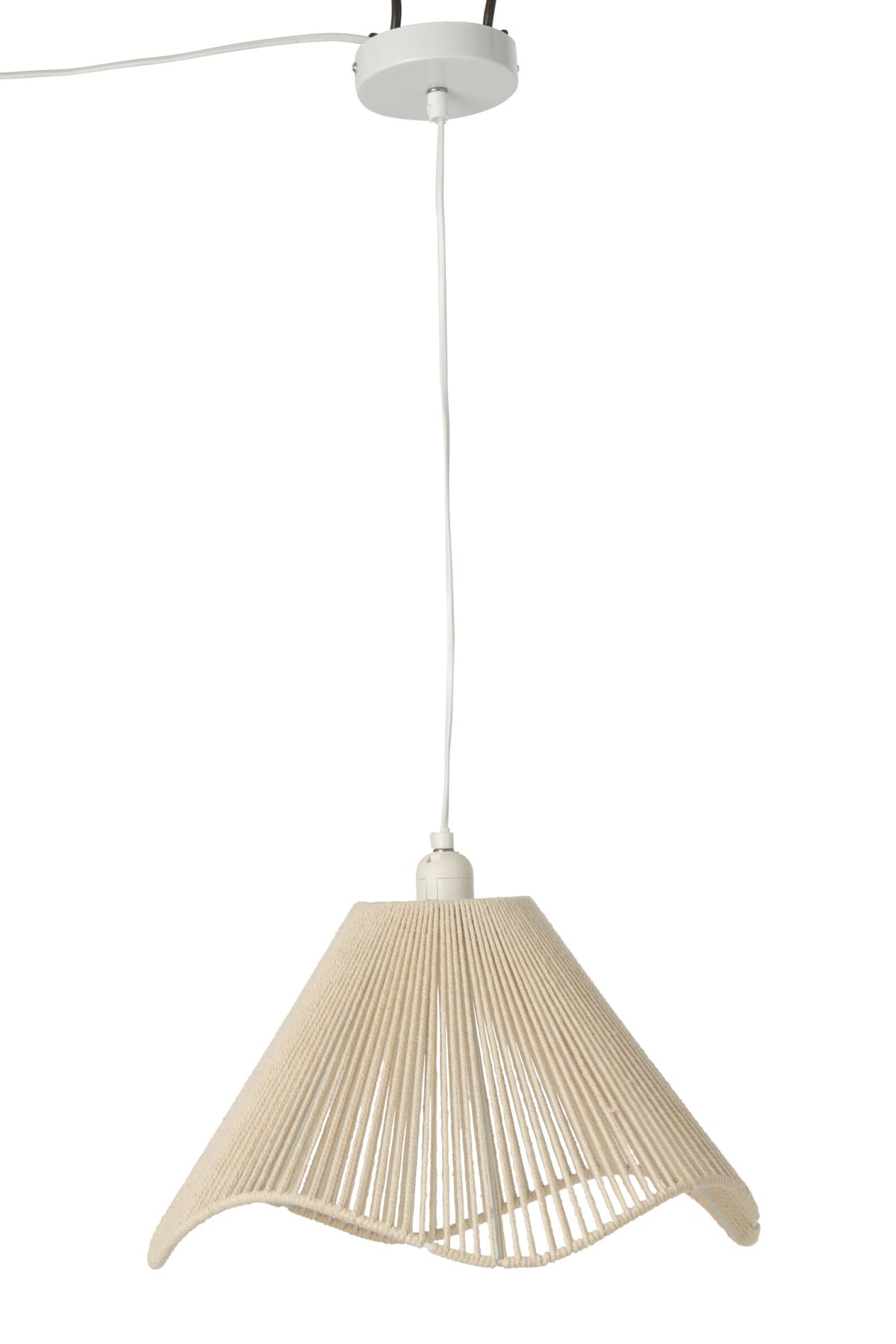 Hanglamp Rope Flax Greige