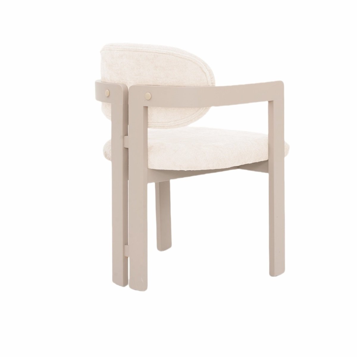✨Luxe Dubai stoel – Stijlvol & Comfortabel | Champagne Wit