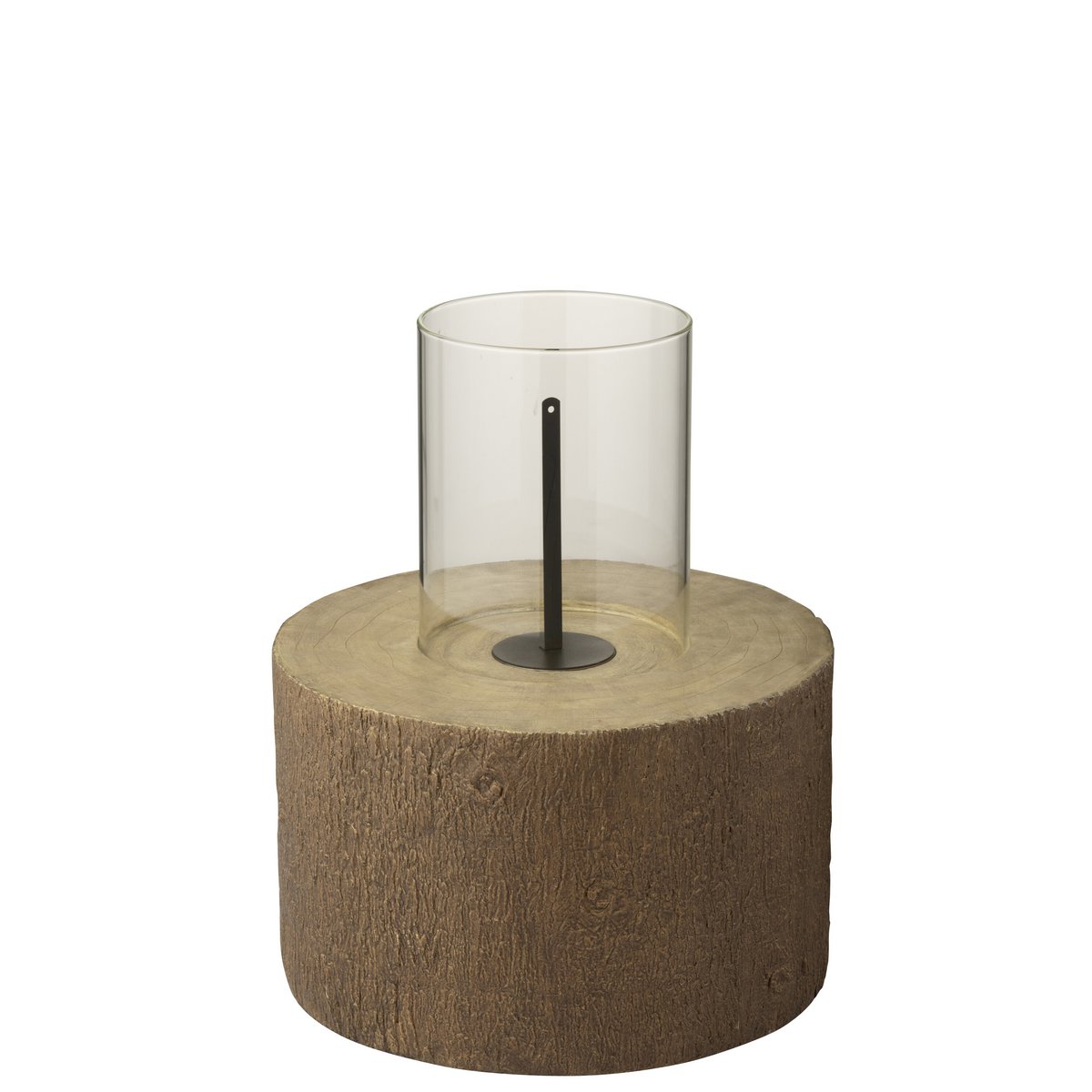 J-Line Vuurkorf Trunk Rond Magnesium Bruin Large