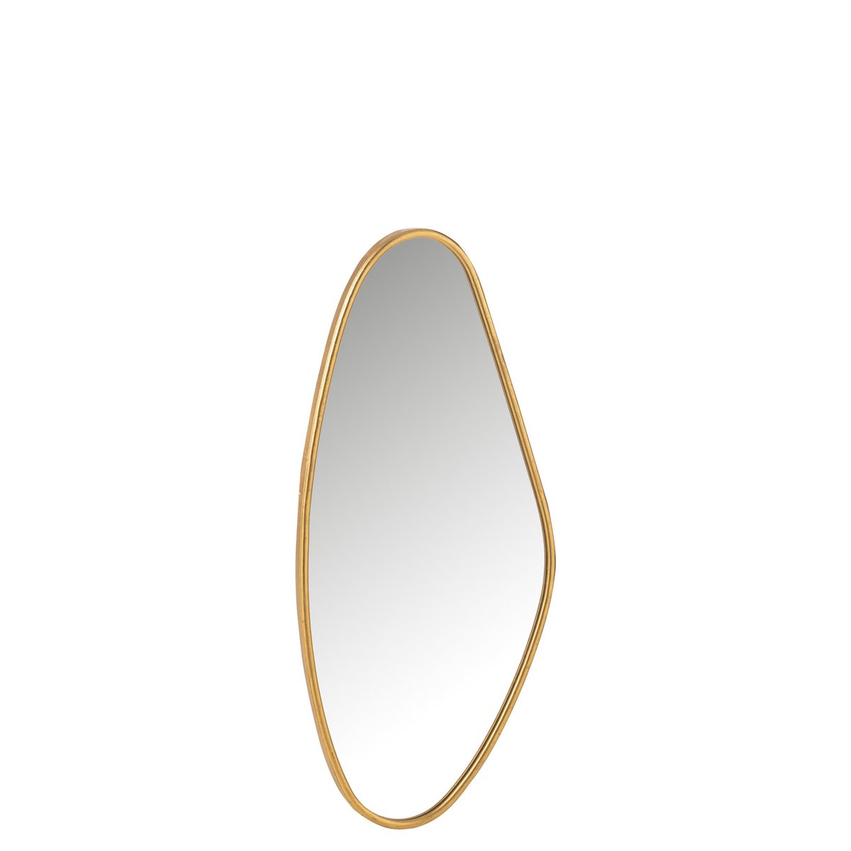 J-Line spiegel Abstract - glas - goud - klein
