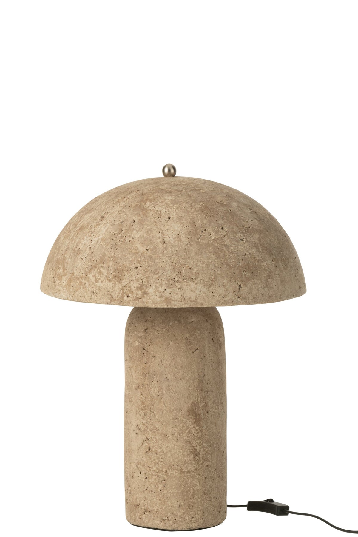 Tafellamp Mushroom Papier-maché Beige